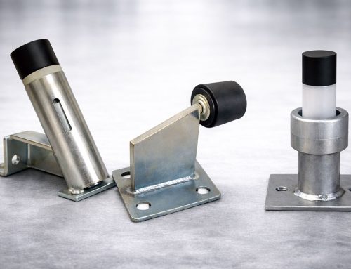 Topes y amortiguadores para puertas industriales